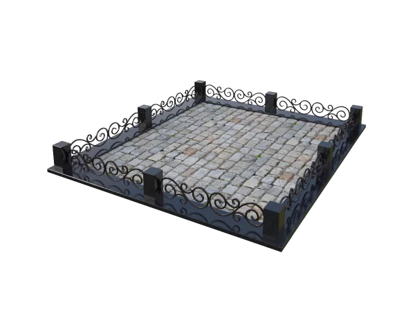 Кованая ограда КО-13